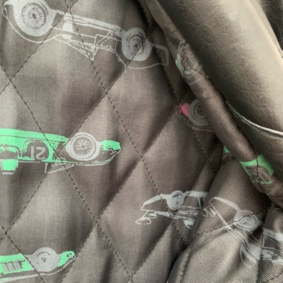 Vintage Leather Jacket/ Faux leather/ 1980/90s/NWT - Picture 5 of 9